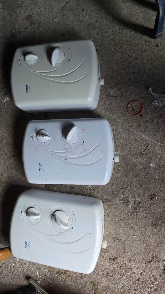 3 Titan electric showers 
