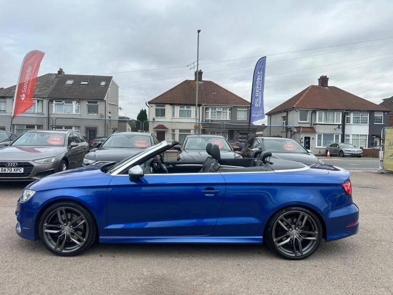  Audi S3 2.0 TFSI Cabriolet S Tronic quattro Euro 6 (s/s) 2dr (Nav) Petrol Automatic