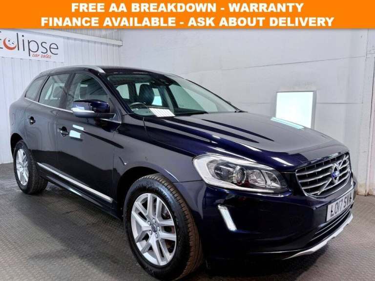 2017 17 VOLVO XC60 2.0 D4 SE LUX NAV SUV 5DR DIESEL AUTO EURO 6 (S/S) (190 PS) D