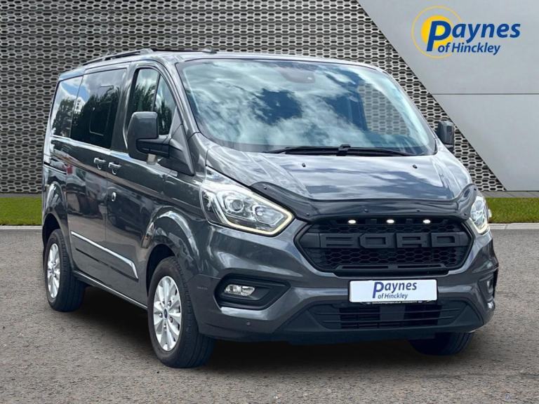 2023 Ford Transit Custom Limited 320L1 DCIV 2.0L 170ps Magnetic Grey LOW MILES