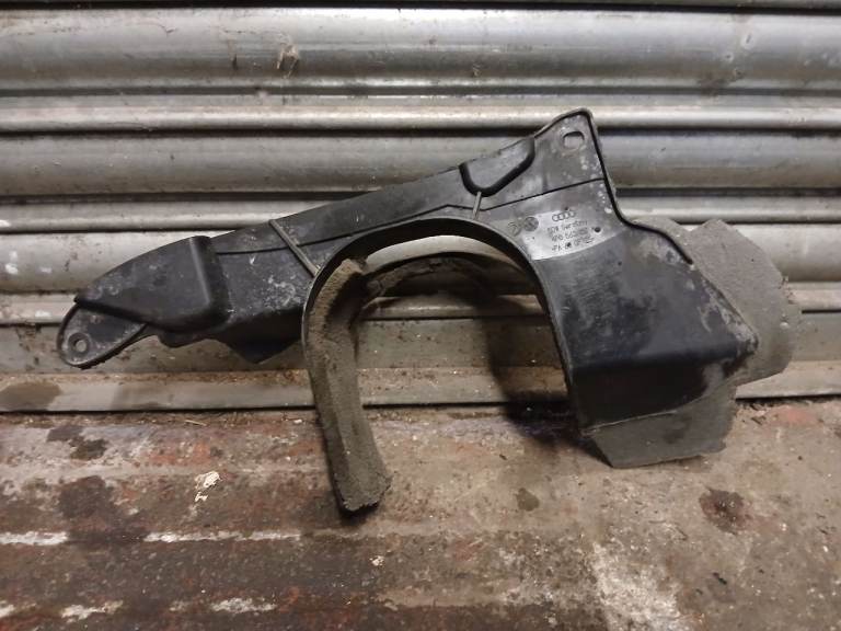 Audi A6 C6 2004-11 Front Left Wheel Arch Drive Shaft Cover 4F0863187A OEM