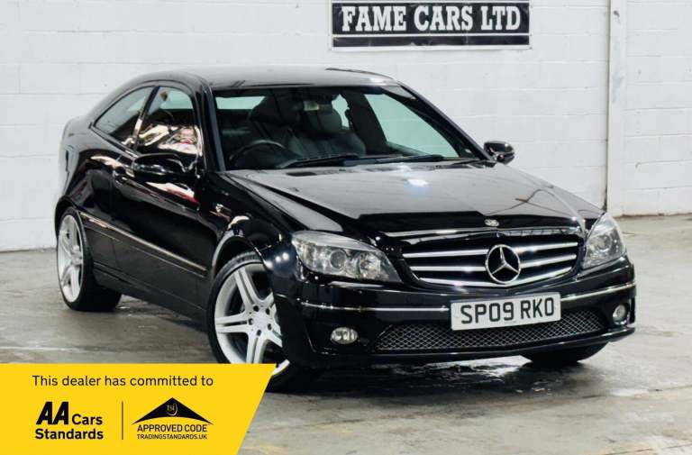2009 Mercedes-Benz CLC Class CLC 180K Sport 3dr Auto COUPE PETROL Automatic