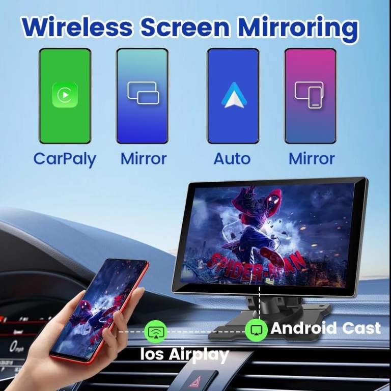 CarPlay IPS touchscreen car fast charging
