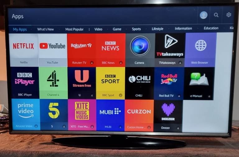 Smart tv 32 inch samsung 