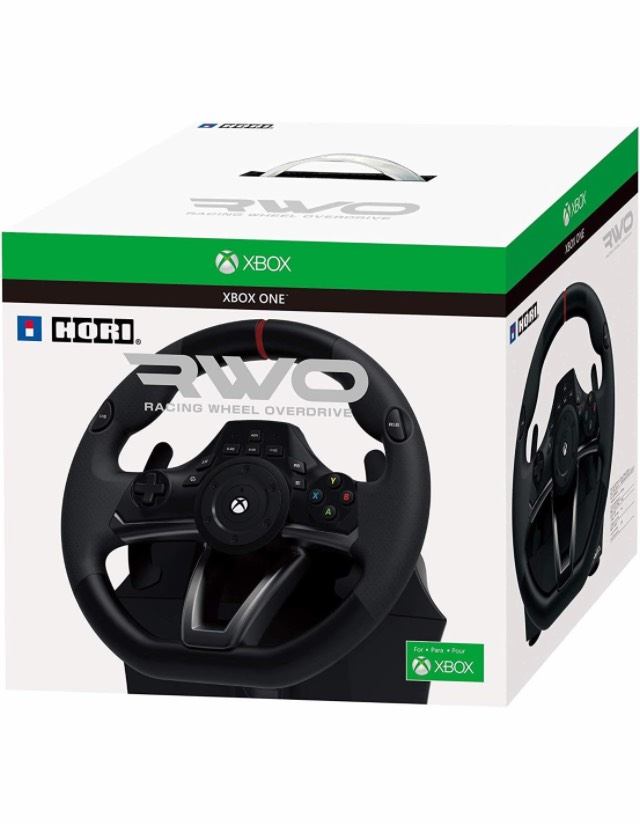 Xbox One Steering Wheel - (Hori Overdrive Racing Wheel) 