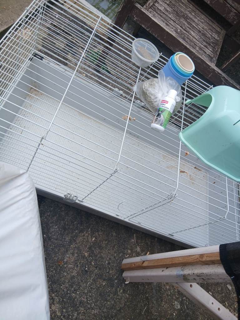 Large indoor rabbit cage