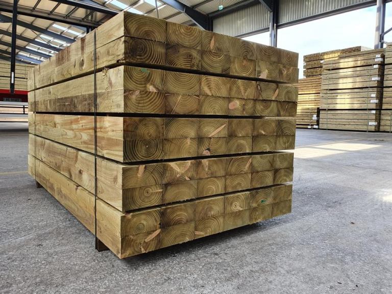 Railway sleepers 