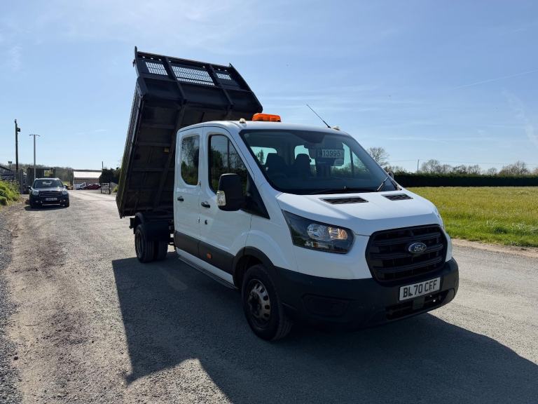Ford Transit 2.0 350 EcoBlue Leader  Double Cab tipper 4dr Diesel Man... 2021/70