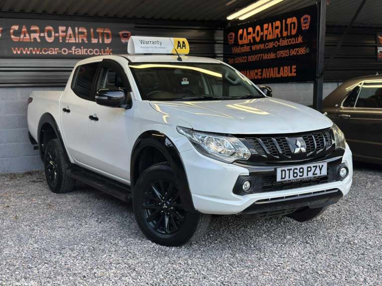 MITSUBISHI L200 2.4 DI-D DC Challenger White Auto Diesel 2020+NO VAT+1 OWNER!