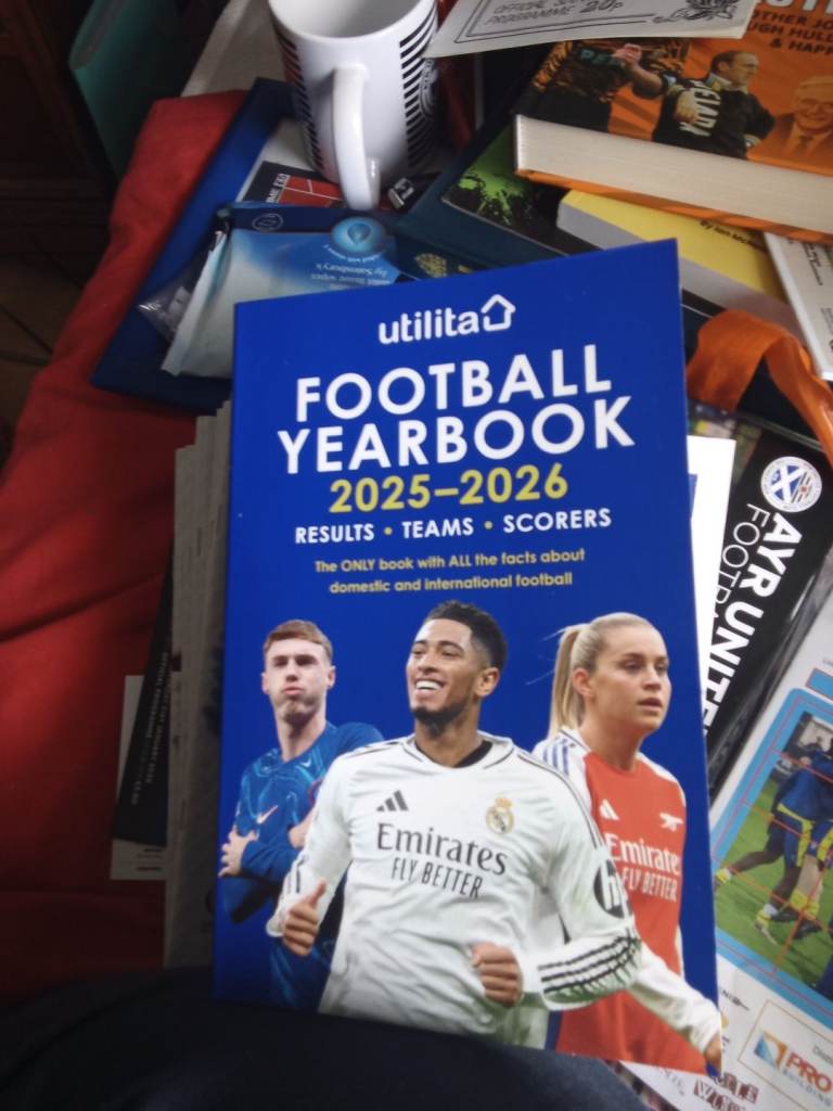 Utilita Football Yearbook 2025-2026 – Good Condition