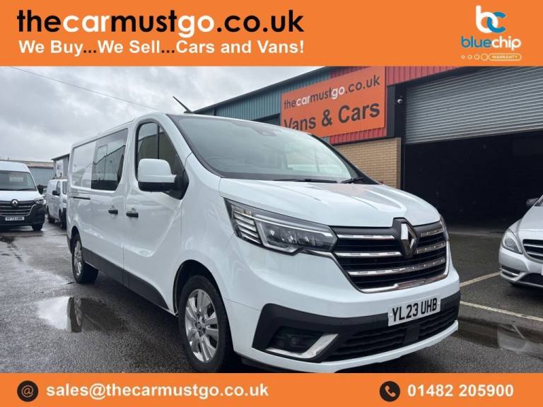 2023 Renault Trafic 2.0 dCi Blue LL30 Extra Crew Van Double Cab 6dr Diesel Manual L2 H1 Euro 6  W...
