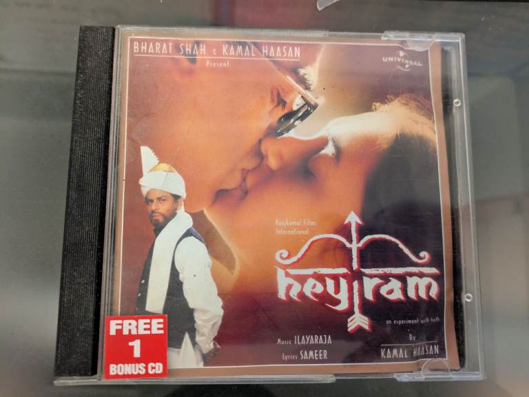  Hey Ram Indian Asian 8 Hindi Bollywood Blockbuster Soundtrack Music 2 CD Album ref 23