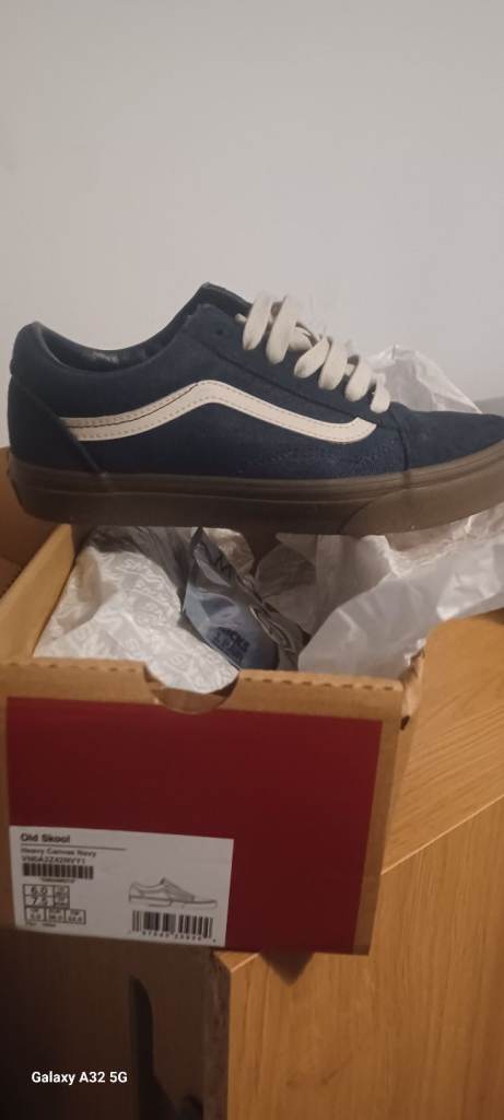 Navy Vans Classic Old Skool
