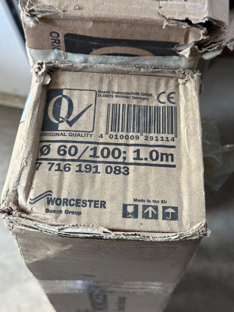 Worchester Bosh flue extension 1m