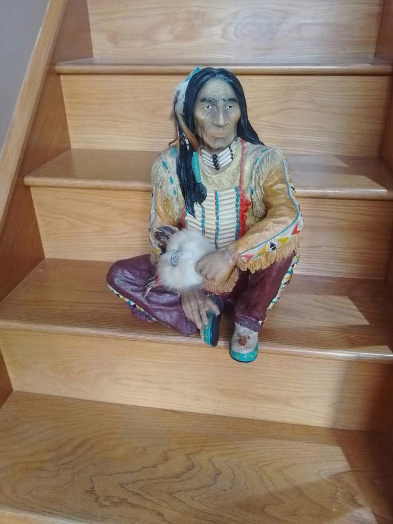 sitting bull ornament 