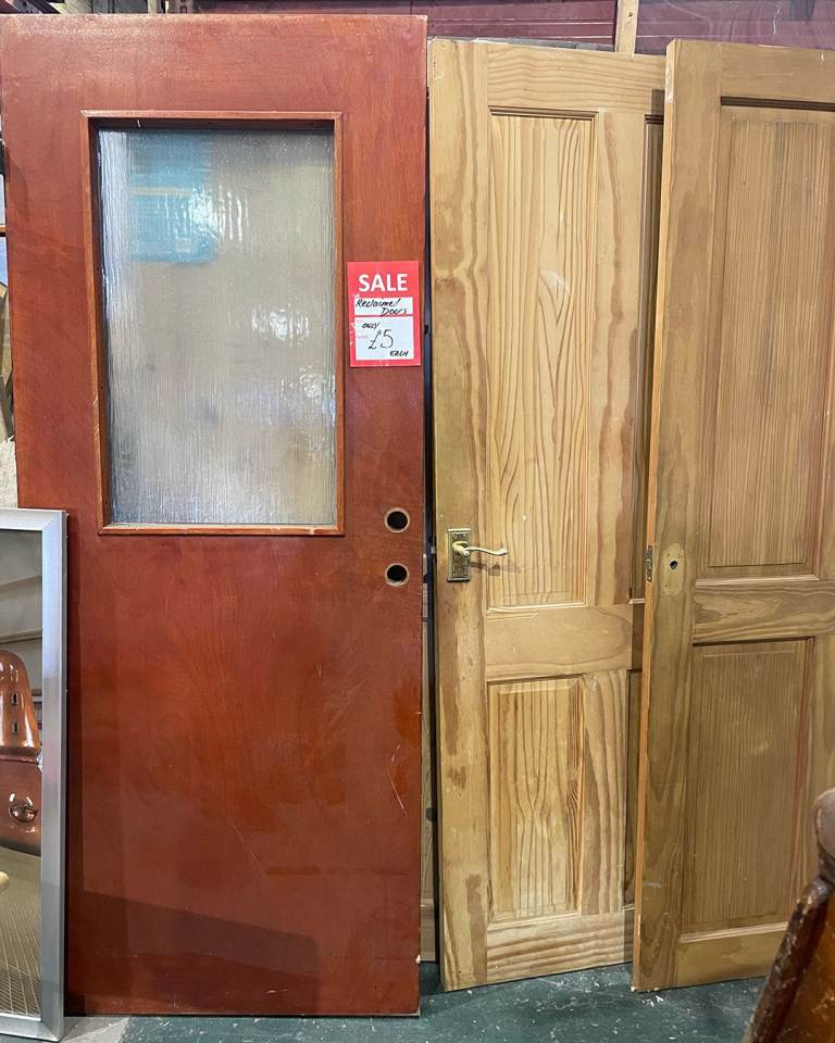 Reclaimed doors
