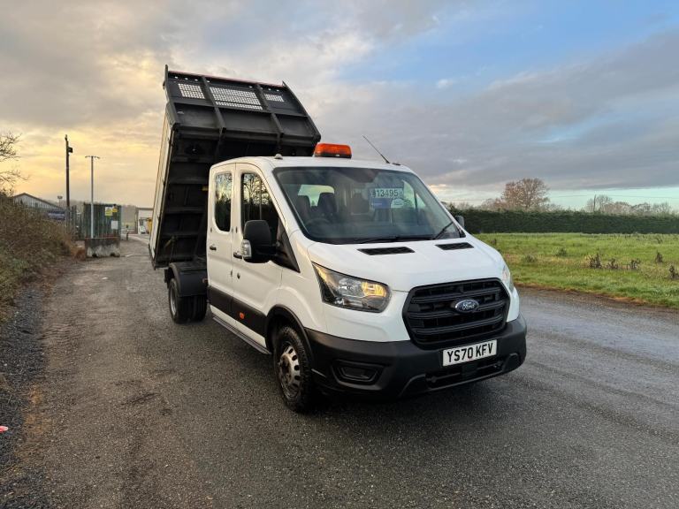 Ford Transit 2.0 350 EcoBlue Leader  Double Cab tipper  4dr Diesel Ma... 2020/70