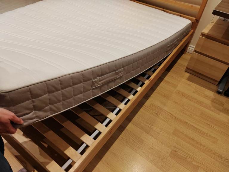 TARVA Bed frame and HAMARVIK Mattress 160 x 200 cm