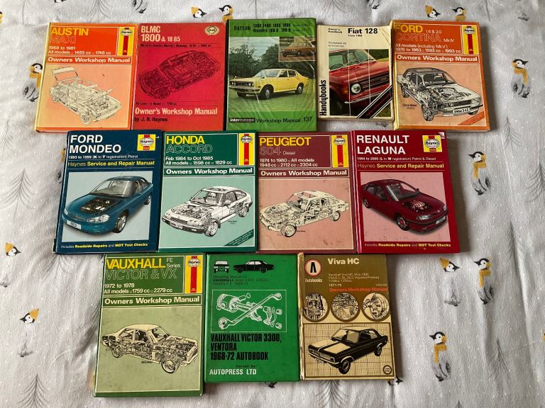 image for HAYNES CAR OWNERS WORKSHOP MANUALS VARIOUS