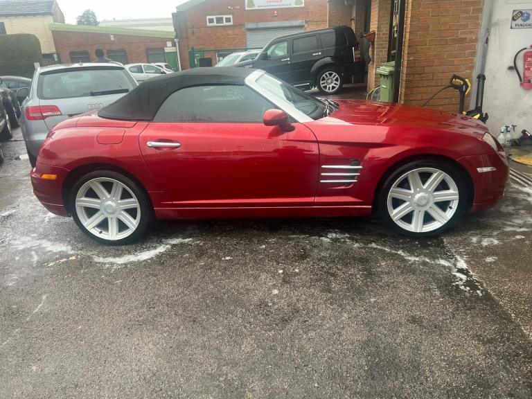 2007 Chrysler Crossfire 2007 3.2 V6 2dr Auto CONVERTIBLE RED FULL LEATHER 2 FORMER KEEPERS  CONVE...