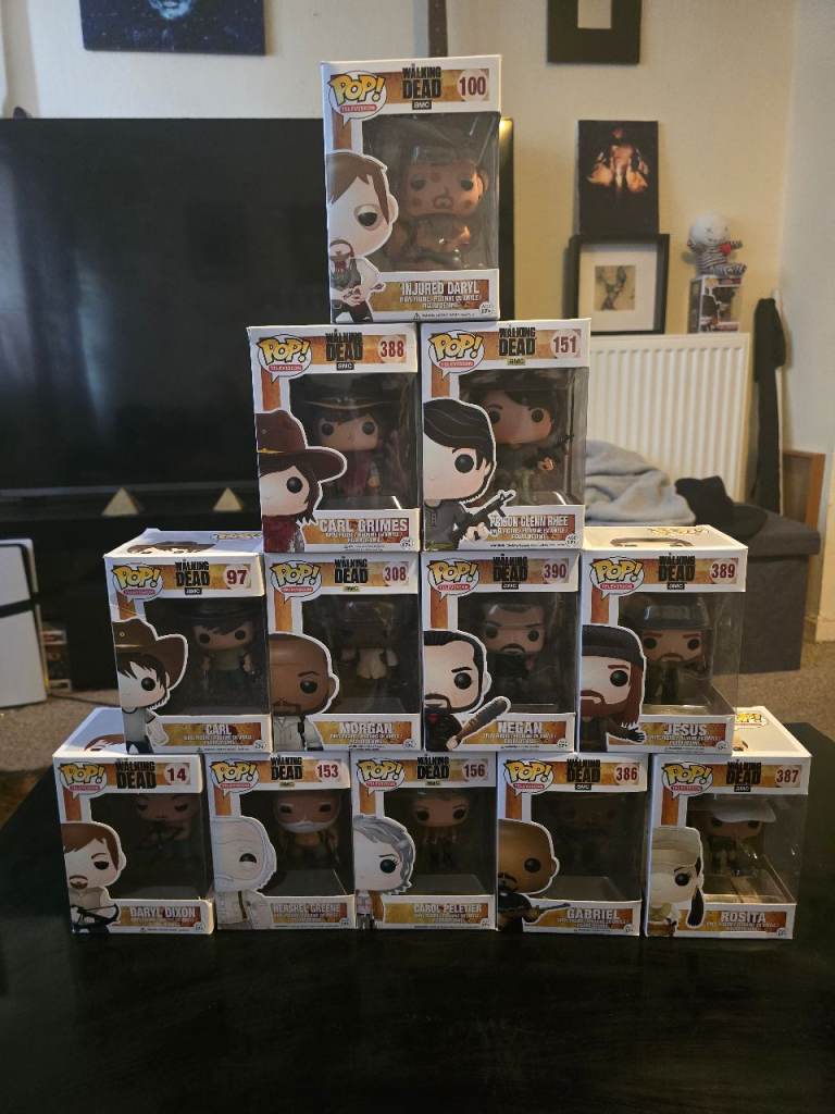 12 walking dead funko 