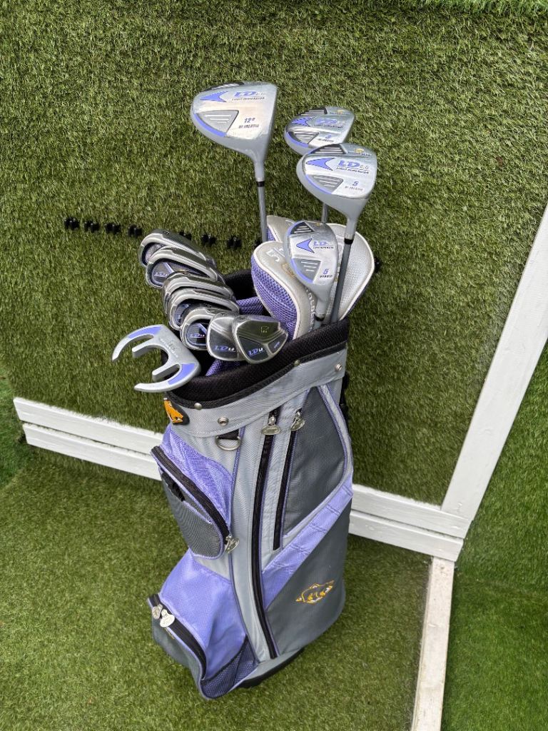 Golden Bear LD 5.0 Full Set (6–PW + 3 Wedges + Driver + Woods + Hybrid + Bag) UK delivery available