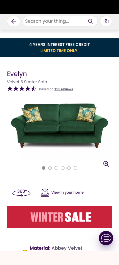Two three seater sofas 