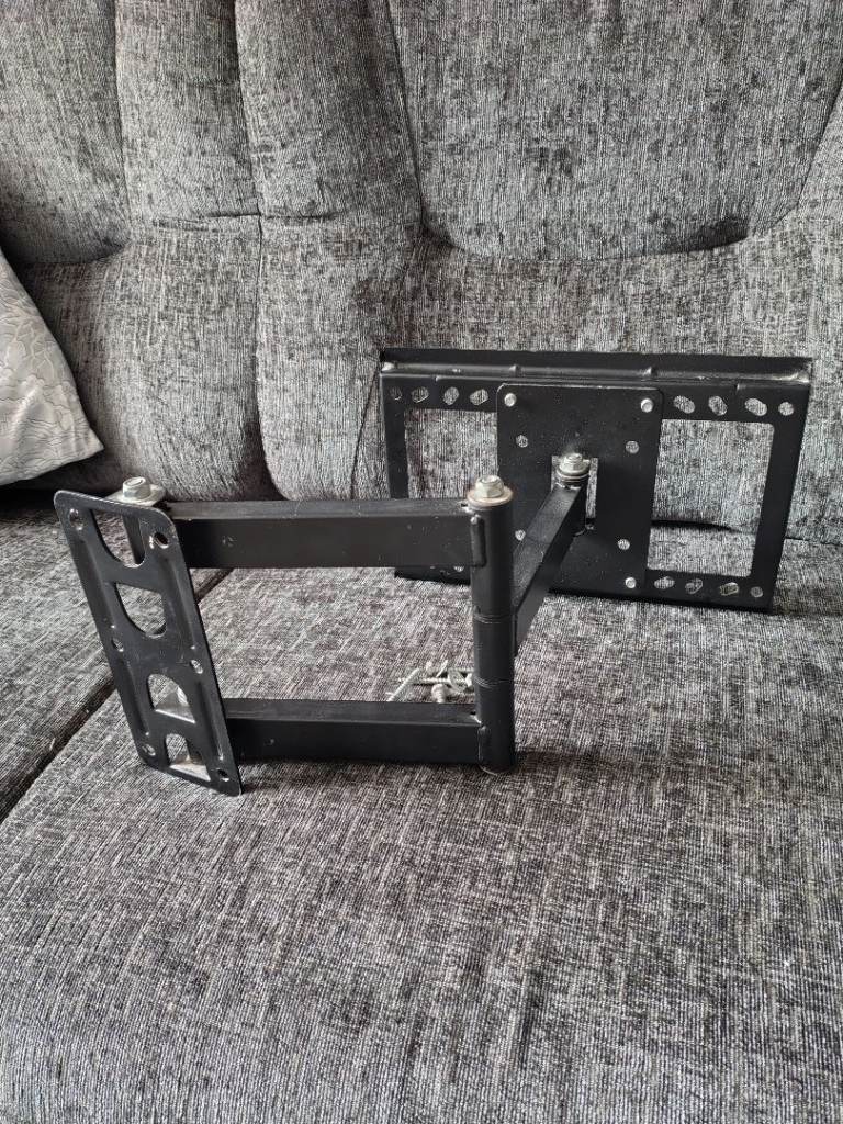 Adjustable TV wall bracket.