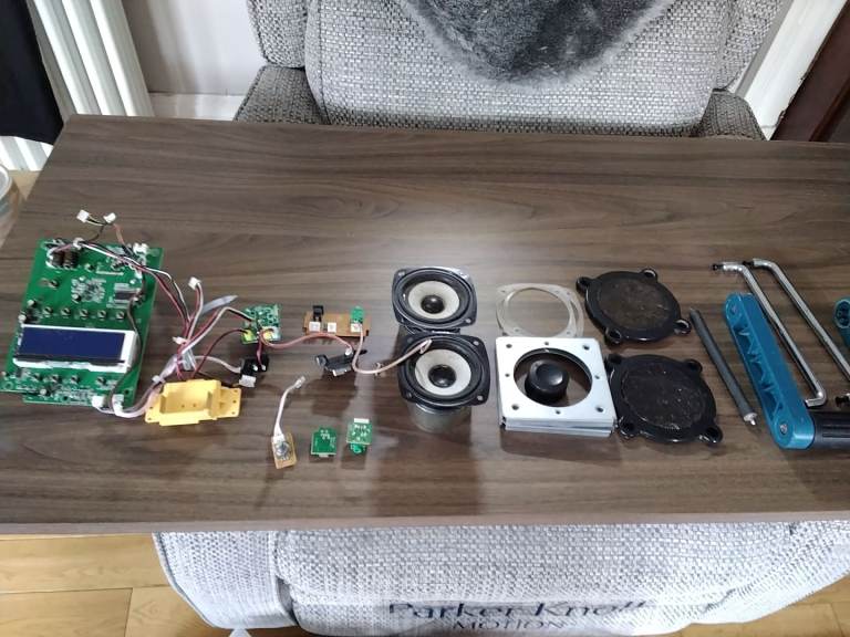 Makita site radio spare parts 