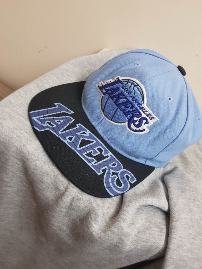 image for Blue lakers hat 