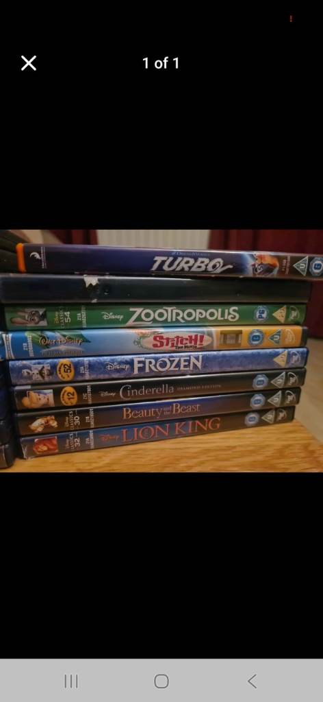 Disney dvds lot 2