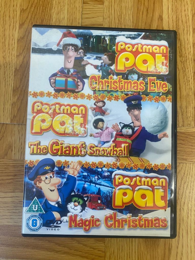 Postman pat .. set of 3 .. dvd .. 
