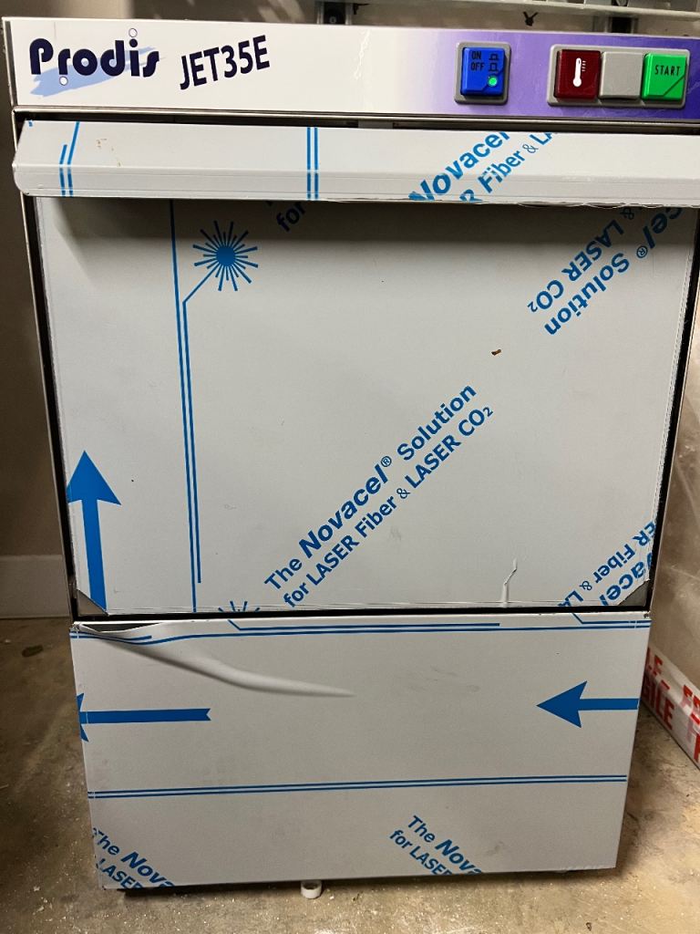 Prodis JET35E Commercial Dishwasher – New, Stainless Steel