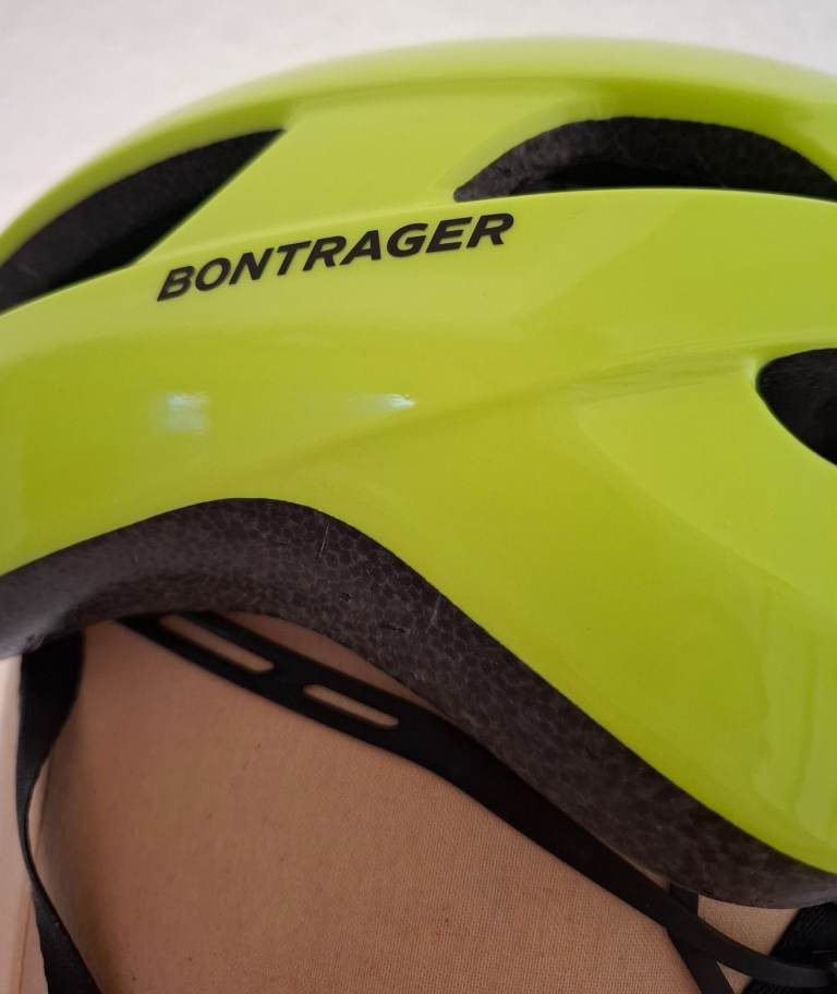 BONTRAGER WAVECEL CYCLE HELMET - Neon Yellow, Excellent Condition
