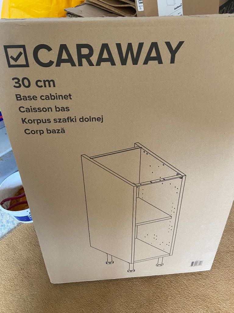 B&Q Kitchen cabinet and other bits BRAND NEW