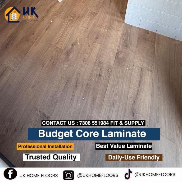 Budget Core Laminate Flooring – Best Value, Daily Use Friendly