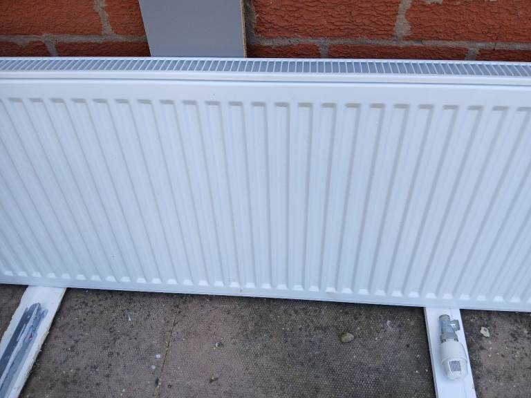 White double radiator 