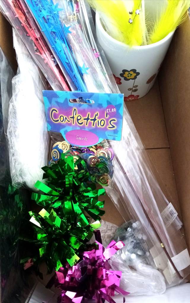 Selection of party accessories 