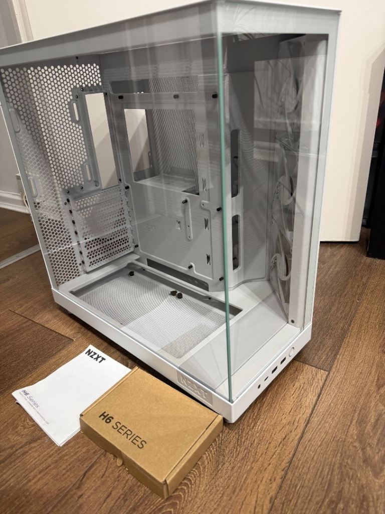 NZXT H6 Flow PC Case White