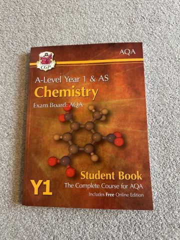 AQA A-Level Year 1 & AS Chemistry and Biology Student Books