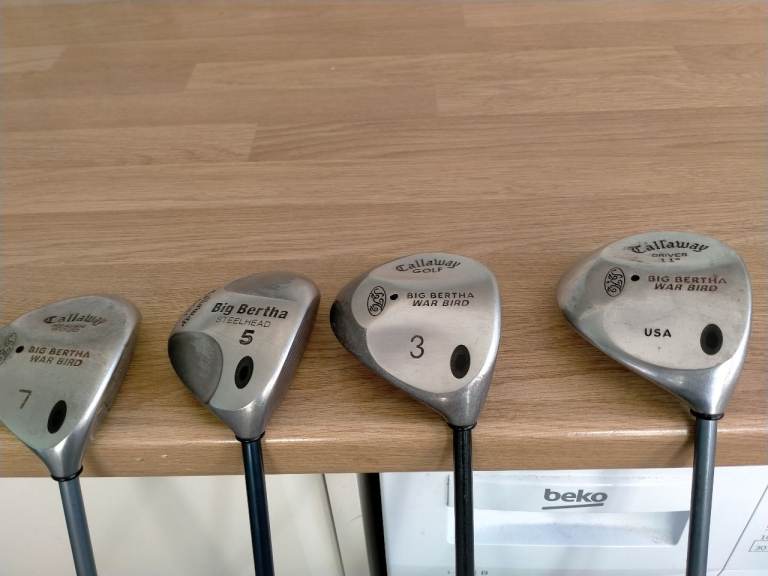 Callaway Big Bertha War Bird  Woods and Irons