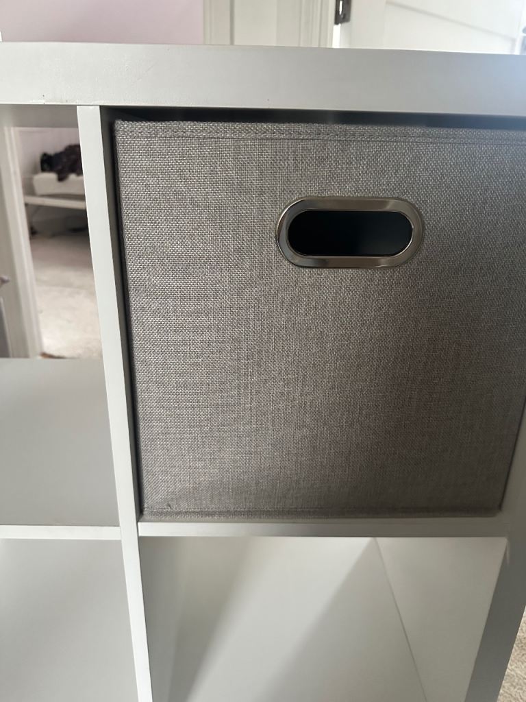 White 8 drawer storage unit , £15.00 for Sale in Inverurie, Aberdeenshire