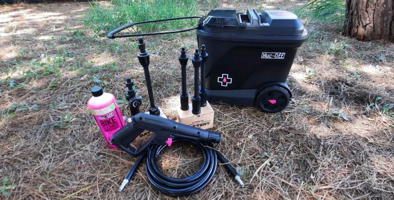 Muc-off cleaner. Hydrocleaner. Washer