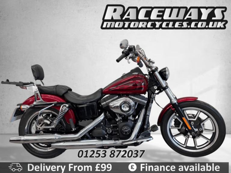 HARLEY-DAVIDSON DYNA FXDB STREET BOB 2016 66 REG 6,085 MILES RED USED MOTORCYCLE