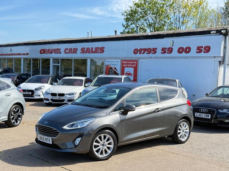 2018 Ford Fiesta 1.0 EcoBoost 125 Titanium 3dr HATCHBACK PETROL Manual