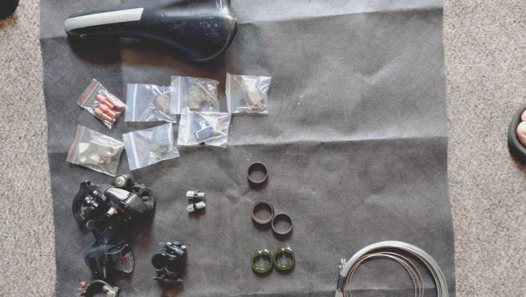 Bike Parts Derailleurs, Cables etc