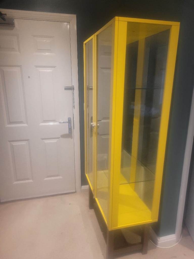 Ikea Stockholm glass display cabinet 