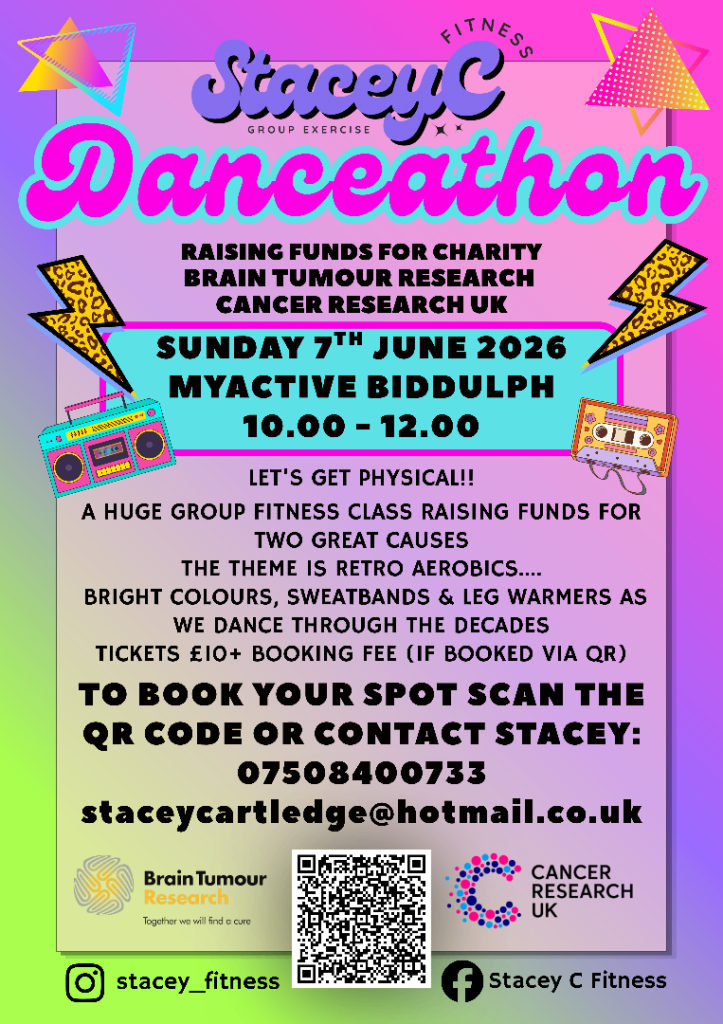 Danceathon - Raising Funds for Cancer Research UK & Brain Tumour Research
