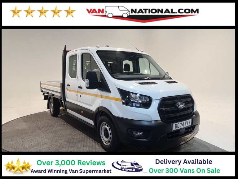 2024 Ford Transit 2.0 EcoBlue 130ps Double Cab Chassis [DAP] CHASSIS CAB DIESEL Manual