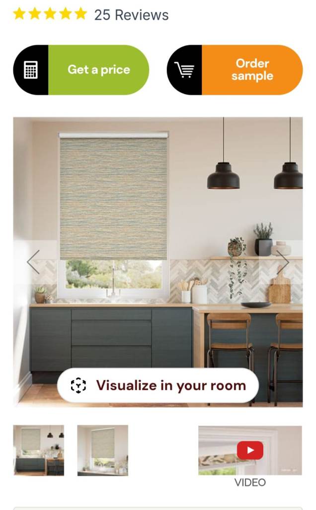 Brand new Roller blind